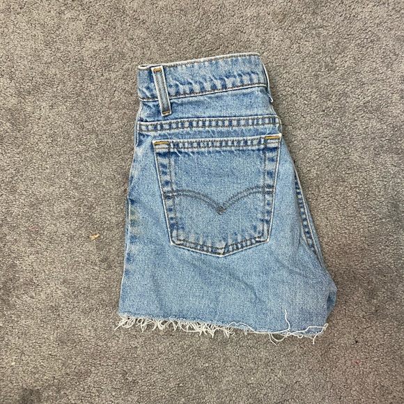 Thrifted Vintage Levi Cutoff Shorts - Picture 3 of 3